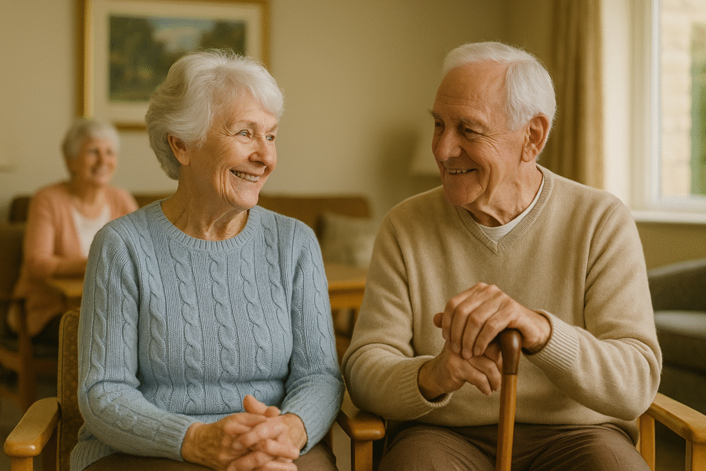 Casa di riposo palermo campolo - anziani seduti